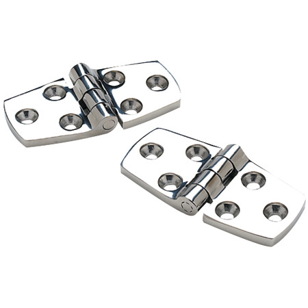 SEACHOICE Stainless Steel Door Hinges (1 Pair Per Pack) 34111